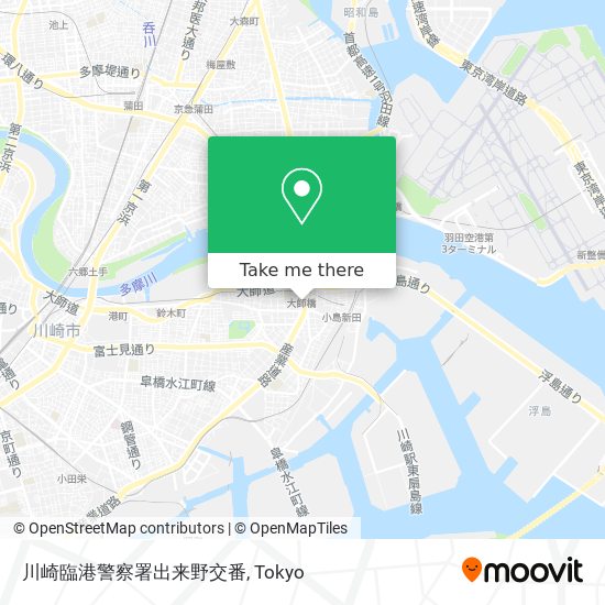 川崎臨港警察署出来野交番 map