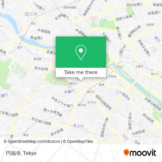 円福寺 map