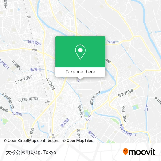 大杉公園野球場 map