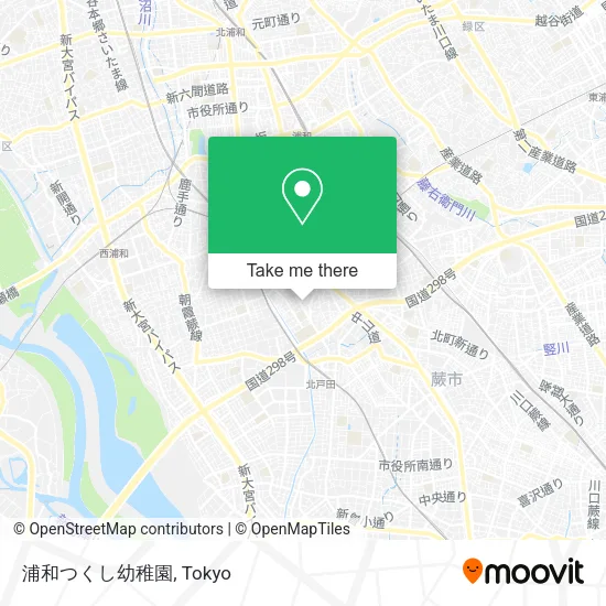 浦和つくし幼稚園 map
