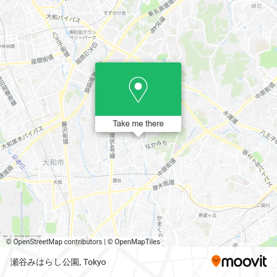 瀬谷みはらし公園 map