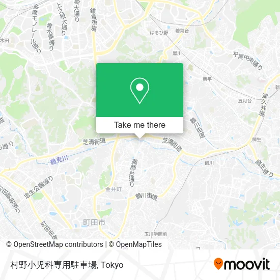 村野小児科専用駐車場 map