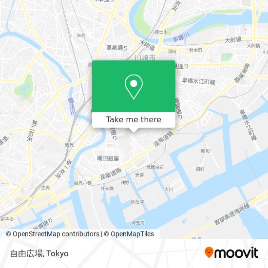 自由広場 map