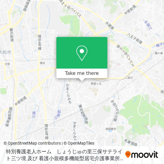 特別養護老人ホーム　しょうじゅの里三保サテライト三ツ境 及び 看護小規模多機能型居宅介護事業所 しょうじゅの里三ツ境新築工事 map
