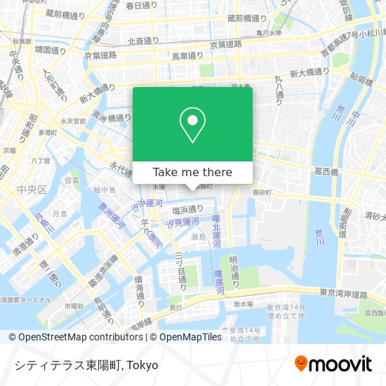 シティテラス東陽町 map