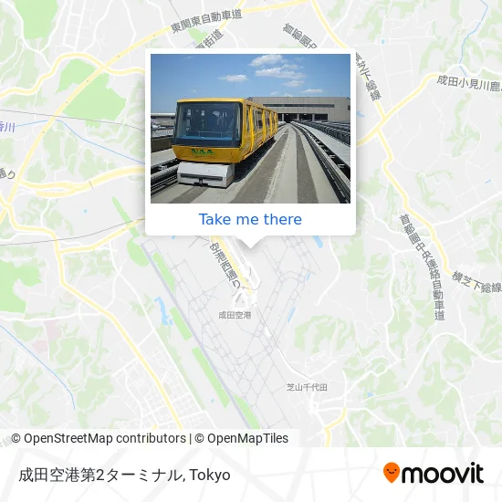 Narita Airport Terminal 2 map