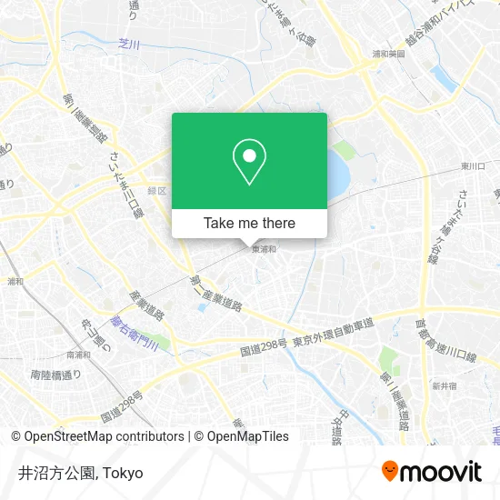 井沼方公園 map