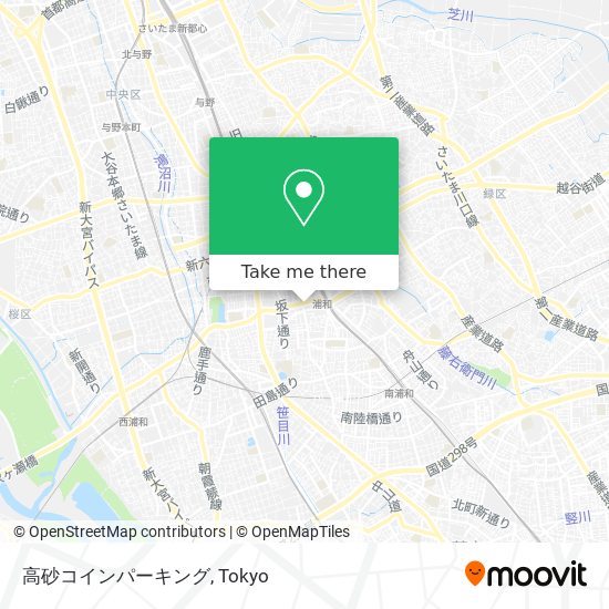 高砂コインパーキング map