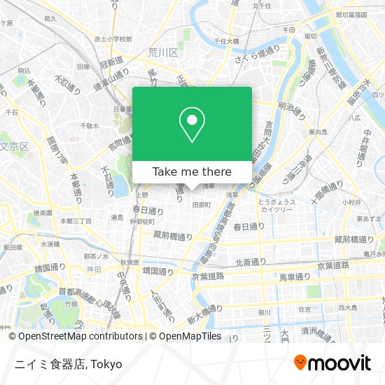 ニイミ食器店 map