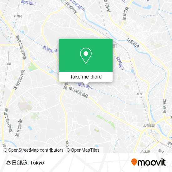春日部線 map