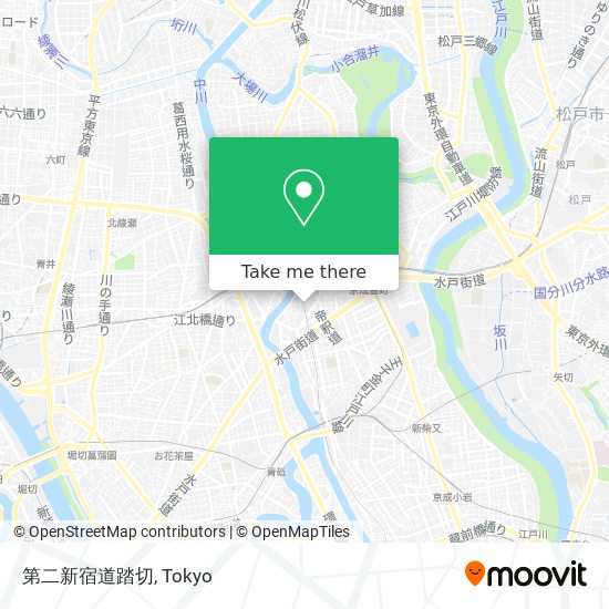 第二新宿道踏切 map