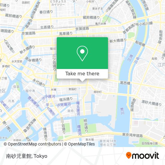 南砂児童館 map