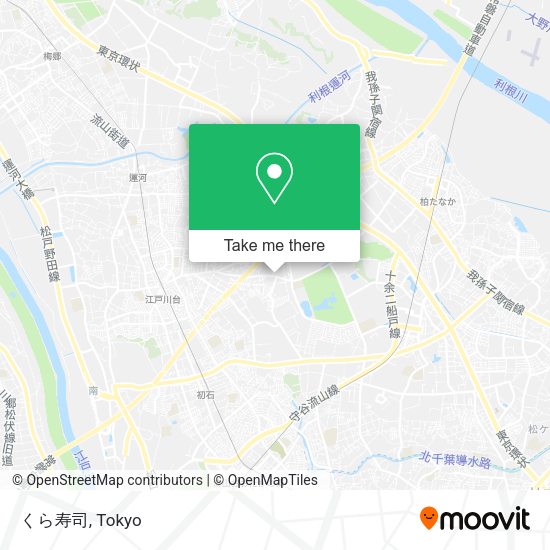 くら寿司 map