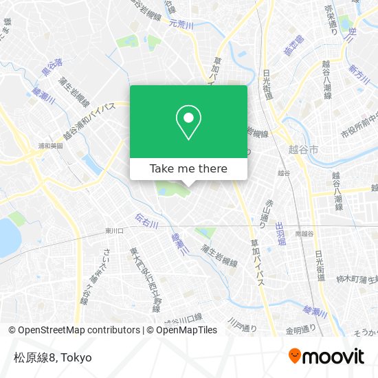 松原線8 map