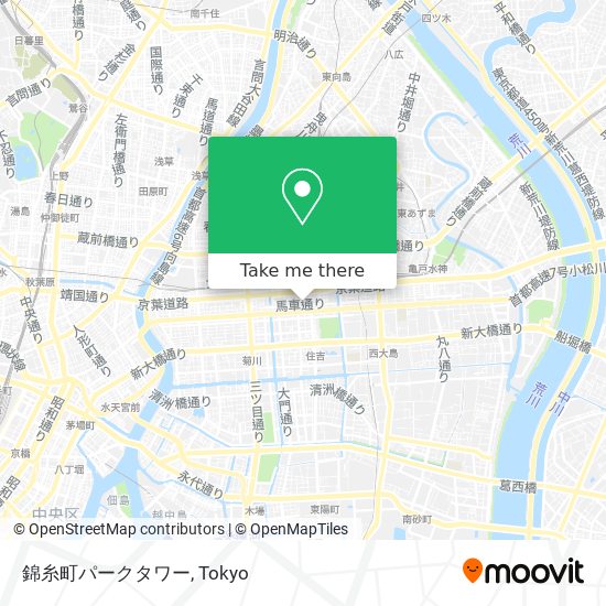 錦糸町パークタワー map