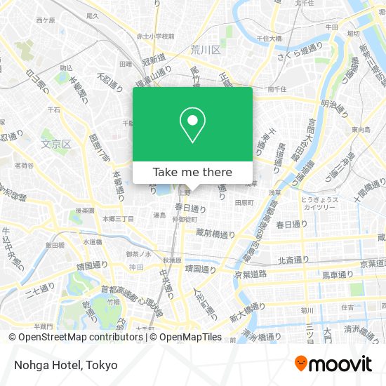 Nohga Hotel map