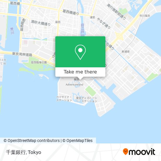 千葉銀行 map