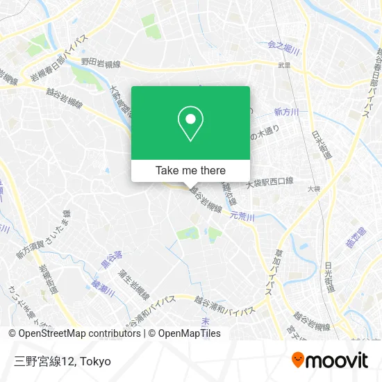 三野宮線12 map