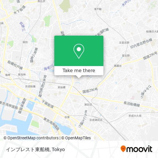 インプレスト東船橋 map