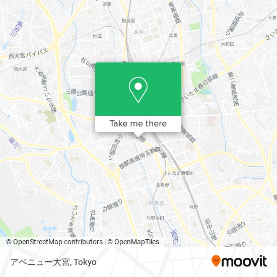 アベニュー大宮 map