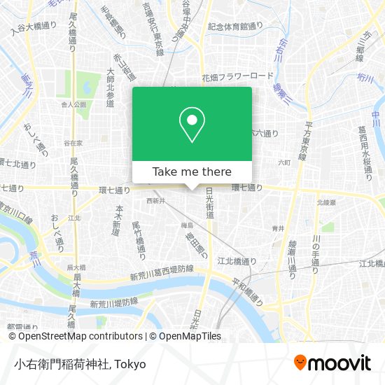 小右衛門稲荷神社 map