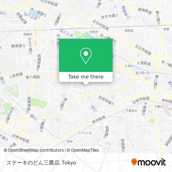 ステーキのどん三鷹店 map