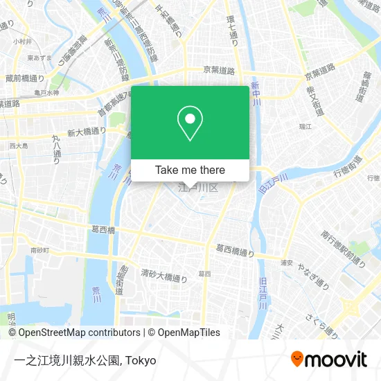 一之江境川親水公園 map