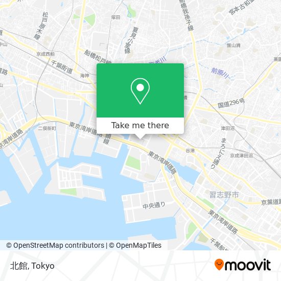 北館 map