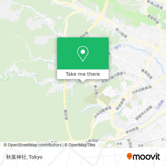 秋葉神社 map