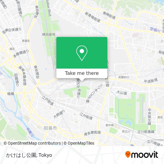 かけはし公園 map