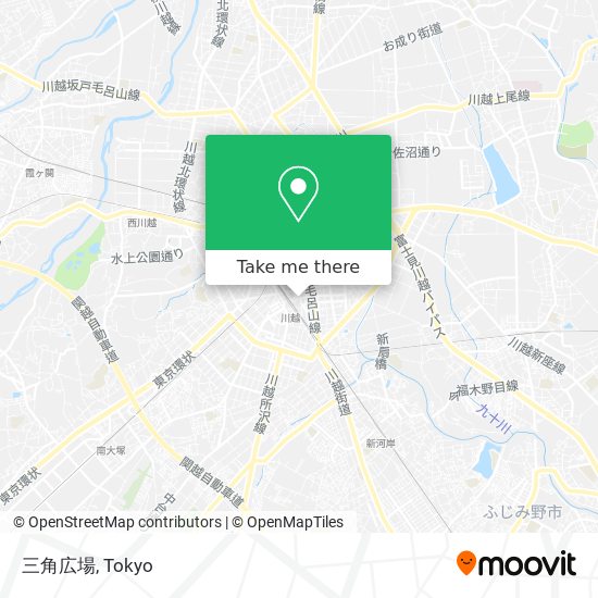 三角広場 map