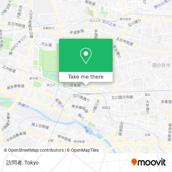 訪問者 map