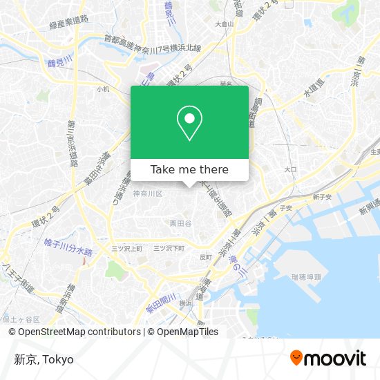 新京 map