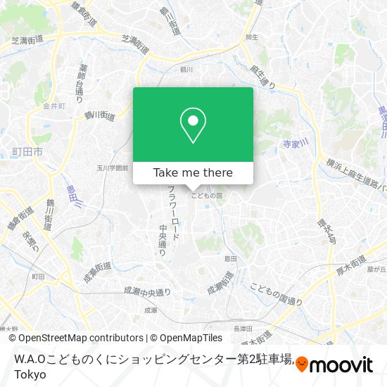 W.A.Oこどものくにショッピングセンター第2駐車場 map