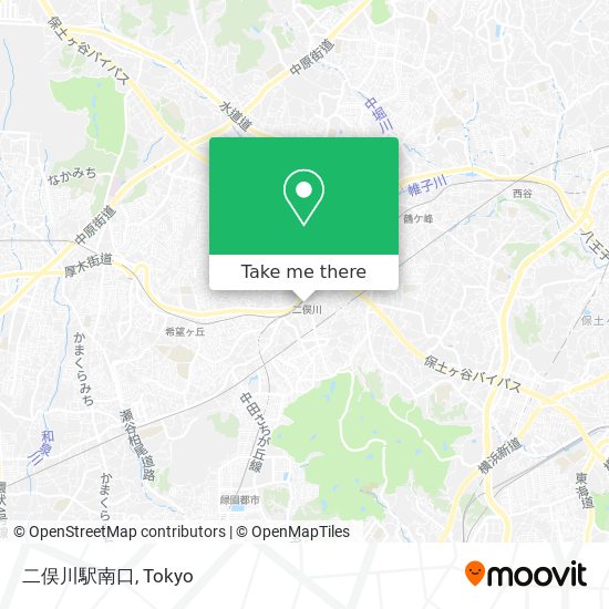 二俣川駅南口 map