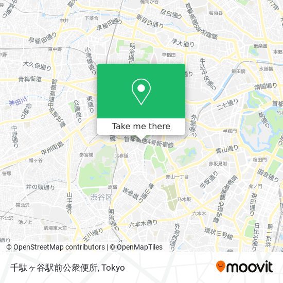千駄ヶ谷駅前公衆便所 map