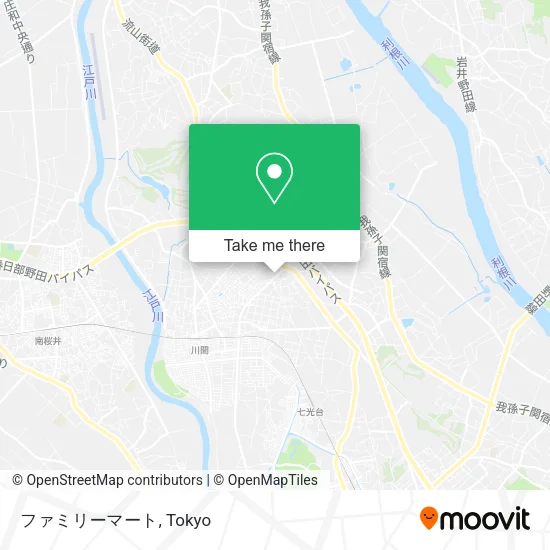 ファミリーマート map
