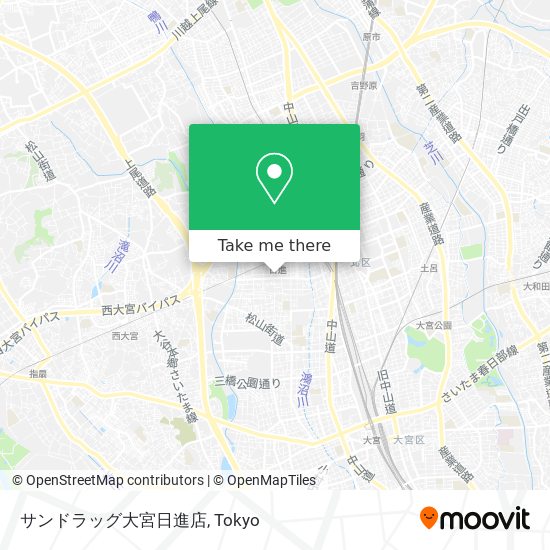 サンドラッグ大宮日進店 map