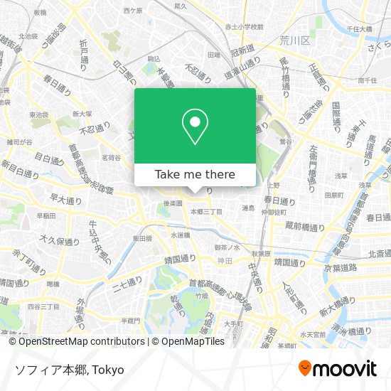 ソフィア本郷 map