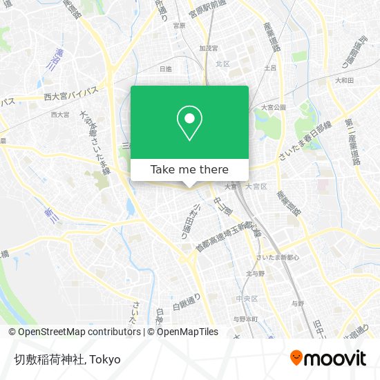 切敷稲荷神社 map