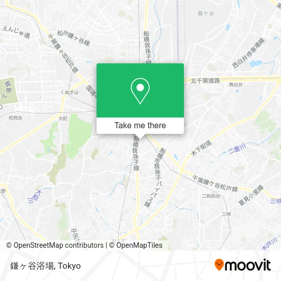 鎌ヶ谷浴場 map