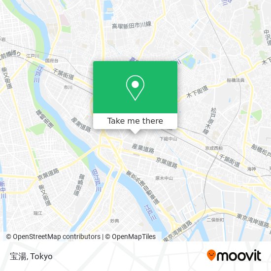 宝湯 map