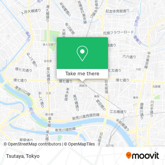 Tsutaya map