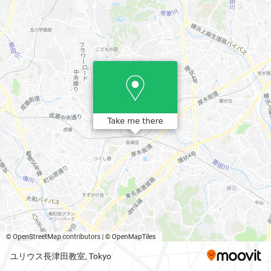 ユリウス長津田教室 map