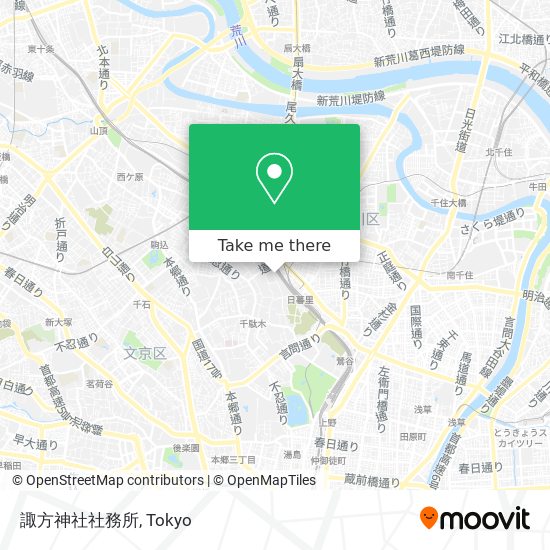 諏方神社社務所 map