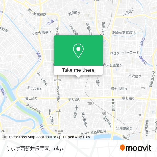 うぃず西新井保育園 map