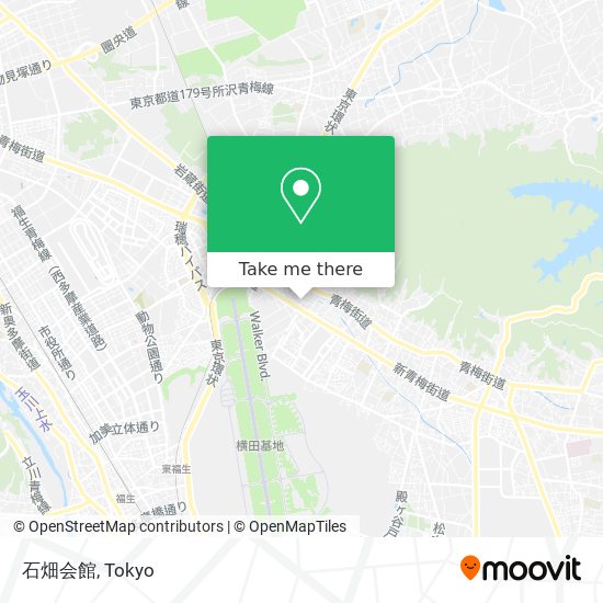 石畑会館 map