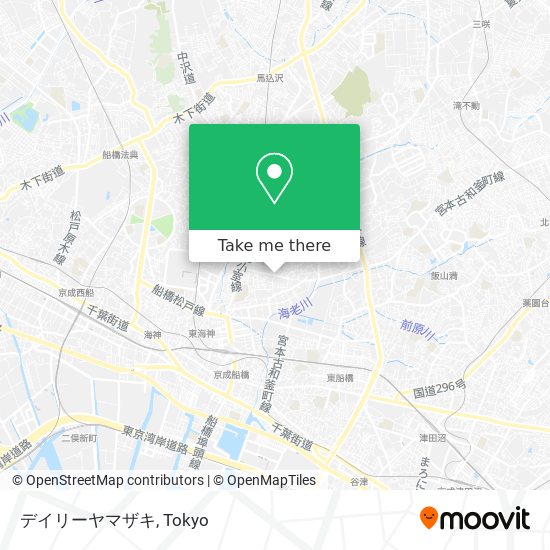 デイリーヤマザキ map