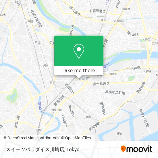 スイーツパラダイス川崎店 map