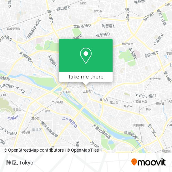 陣屋 map